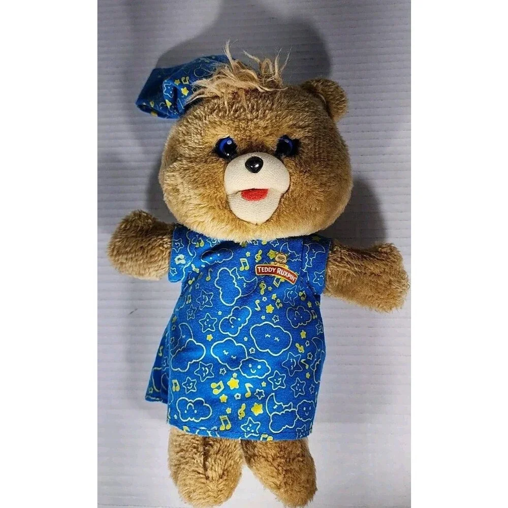 Teddy Ruxpin Hug N Sing Lullaby Friend Musical Talking Plush 2018  *Tested*